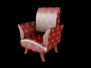 Armchair Pack - 24 Pieces 3D Model