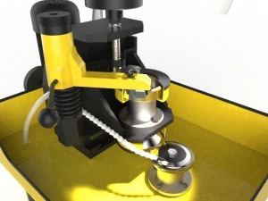 Saw and Diamond Blade Sharpening Machine 3D Model