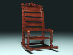 Rocking Chair 2 3D Model