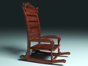 Rocking Chair 2 3D Model