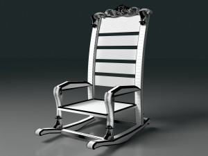 Rocking Chair 2 3D Model