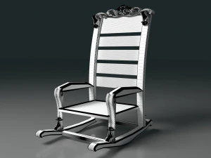 Rocking Chair 2 3D Model