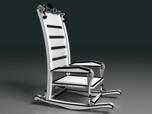 Rocking Chair 2 3D Model