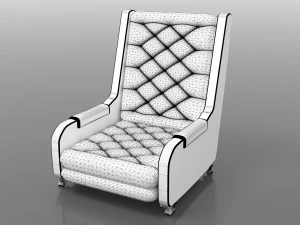 Armchair Relax 3D Model