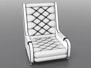 Armchair Relax 3D Model