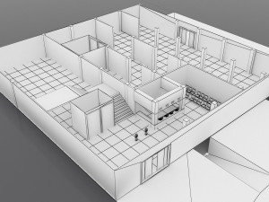 Hospital Entrance Floor Modelo 3D