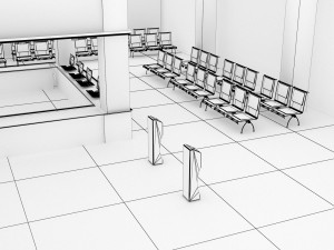 Hospital Entrance Floor Modelo 3D