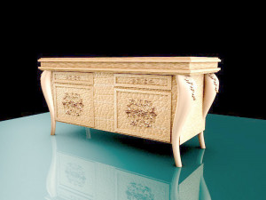 Console Lady Varvara 3D Model