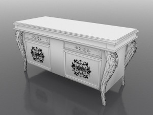 Console Lady Varvara 3D Модель