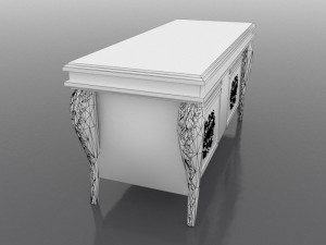 Console Lady Varvara 3D Модель