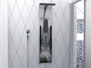 Bathroom 4K 3D Modell