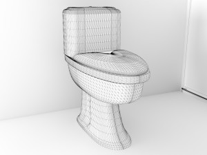 Bathroom 4K 3D Modell