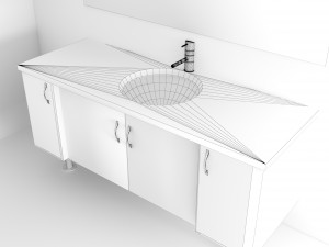 Bathroom 4K 3D Modell