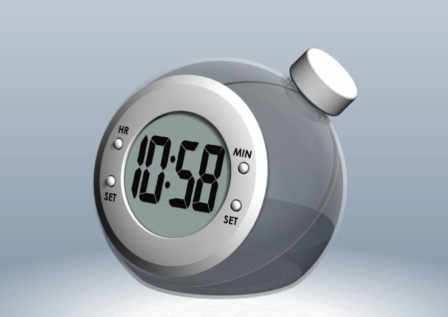 Water Powered Clock 3Dモデル .c4d .max .obj .3ds .fbx .stl .blend 