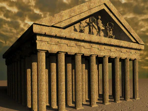 Ancient Structure 3D Model