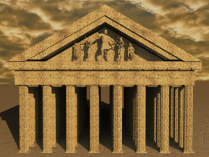 Ancient Structure 3D Model