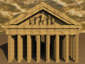 Ancient Structure 3D Model