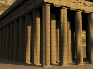 Ancient Structure 3D Model