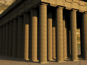 Ancient Structure 3D Model