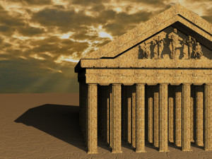 Ancient Structure 3D Model