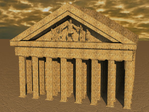 Ancient Structure 3D Model