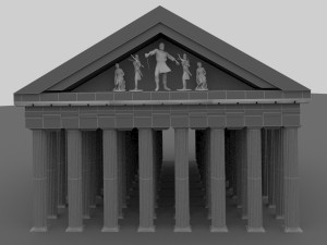 Ancient Structure 3D Model