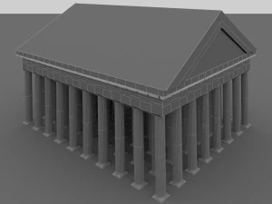 Ancient Structure 3D Model