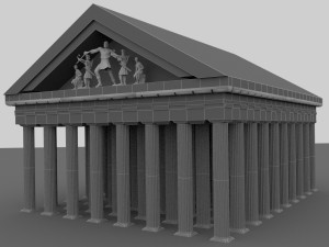 Ancient Structure 3D Model