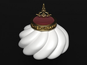 Ottoman Sultan Turban Model 3D