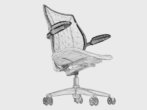 Office Chair 3 Model 3D