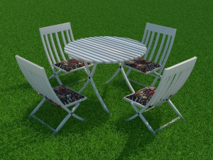 Garden Furniture Modèle 3D