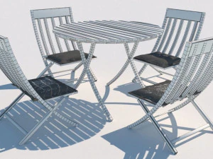 Garden Furniture 3D Model