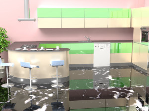 American Kitchen Model 3D