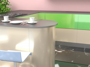 American Kitchen Model 3D