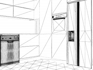 American Kitchen Model 3D