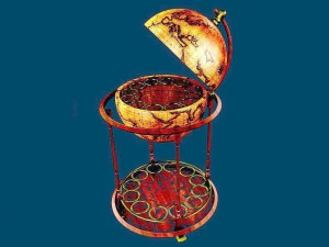 Carrello bar mondiale Modello 3D