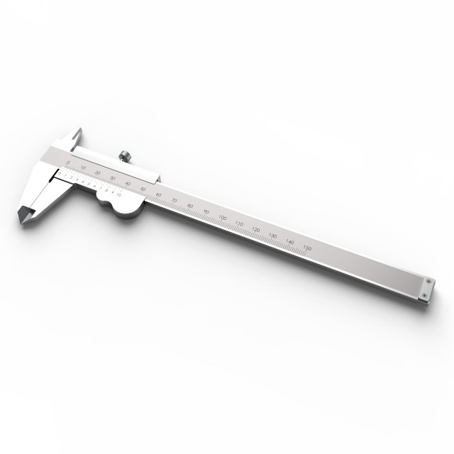 Caliper 4K Modèle 3D .c4d .max .obj .3ds .fbx .stl .blend 