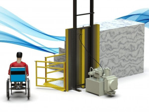 Wheelchair Elevator Modelo 3D