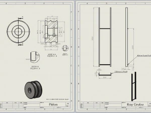 Wheelchair Elevator 3D Model