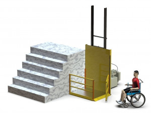 Wheelchair Elevator Modelo 3D