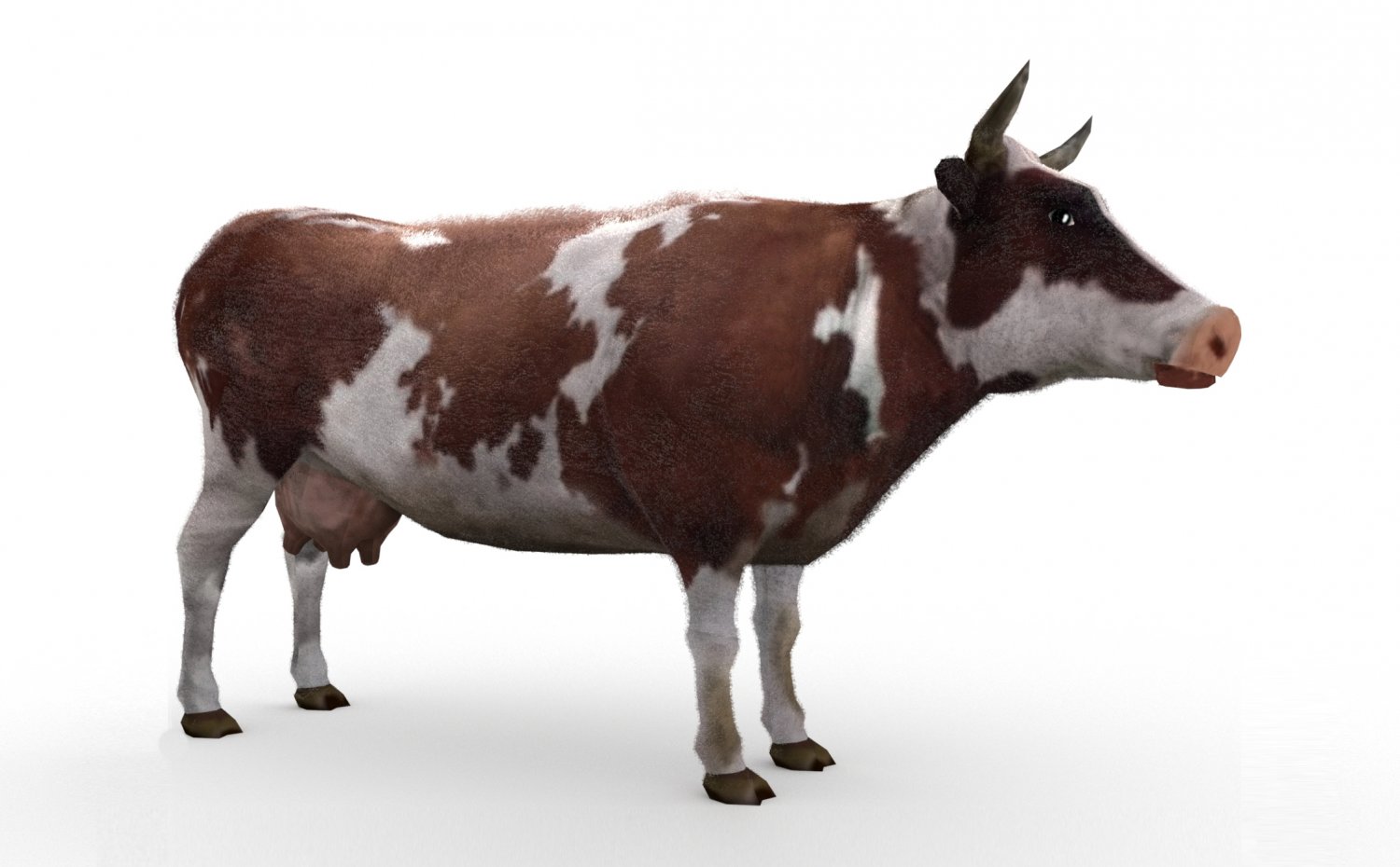 Cow 3d Model In Cow 3dexport