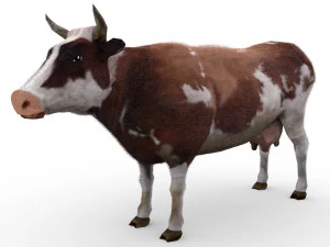 Vaca Modelo 3D