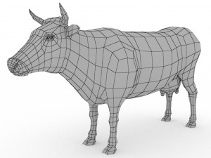 Cow 3D Model