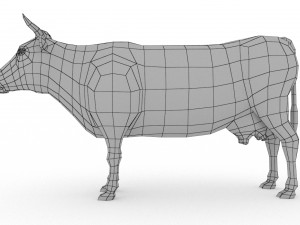 Cow 3D Model