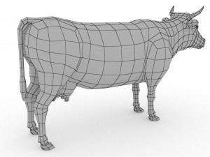 Cow 3D Model