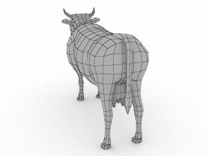 Cow 3D Model