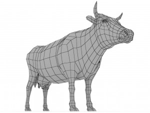 Cow 3D Model