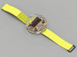 Led Wristwatch 3D Model