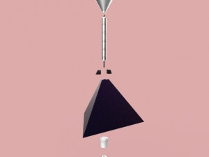Pyramid Lamp Model 3D