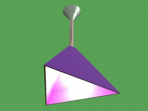 Pyramid Lamp Model 3D